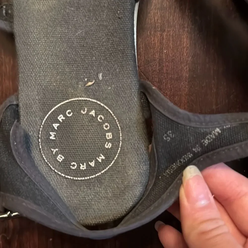 Marc by marc Jacob’s‎ buckle sandals size 5 - Picture 3 of 7
